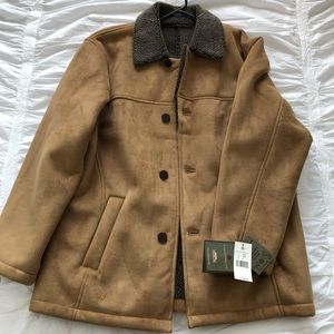 Rainforest Micro Shearling Jacket